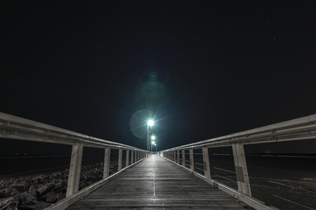 Wellington Point beach located in Brisbane, Queensland.の写真素材