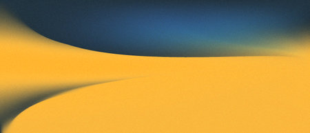 Abstract background. 3d rendering 3d illustration. Yellow and blue colorsの写真素材