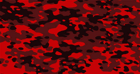 Print texture military camouflage army red hunting.のイラスト素材
