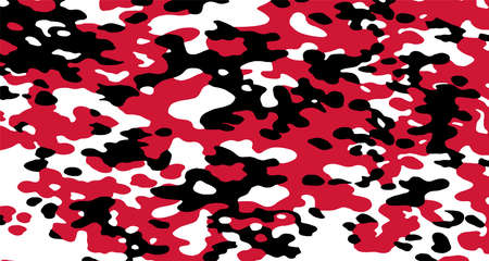Print texture military camouflage army red hunting.のイラスト素材