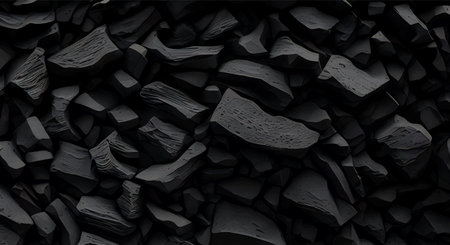 Rock stone set realistic background. Stones of various shapes. Rocks and debris of the mountain. A...