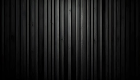 Black wooden panels. vector texture. vector background.のイラスト素材