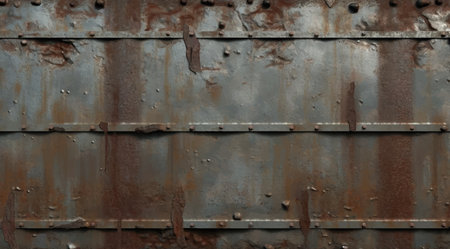 Grunge rusty background. Vector old metal texture.のイラスト素材