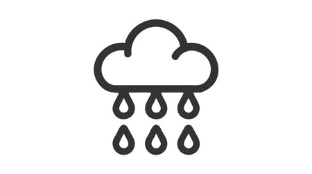 Weather Icon isolated on white background.のイラスト素材