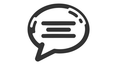 Communication Icon on white background.のイラスト素材