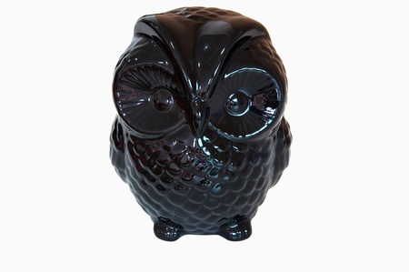 Ceramic owl の写真素材