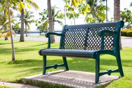 Chair of the park の写真素材