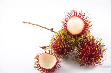 Rambutan fruit sweetの写真素材