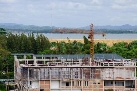 construction buildingの写真素材