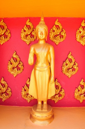 golden Buddha statueの写真素材