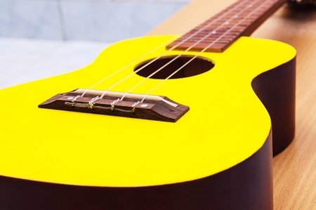 Ukulele Close Upの写真素材