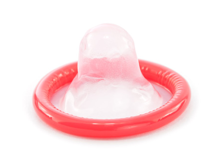 Condoms isolatedの写真素材