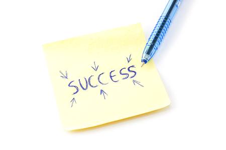 shot note writing successの写真素材