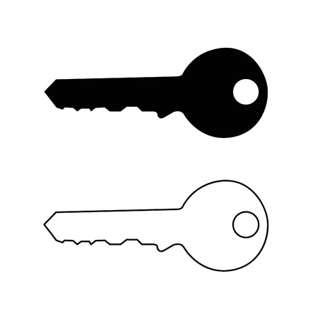 Key icon vector illustrationのイラスト素材