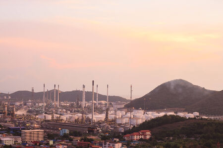 oil refinery