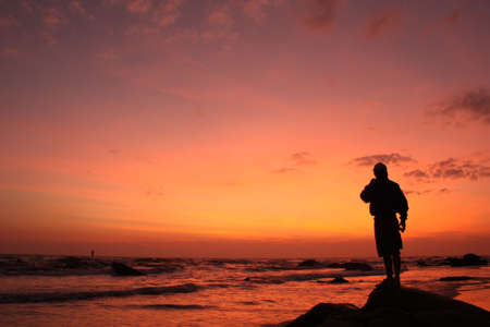 alone   sea hua hinの写真素材