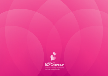 Pink Abstract background, texture design, vector illutration, valentines or wedding background, cover, flyer, advertisement, Horizontal paperのイラスト素材