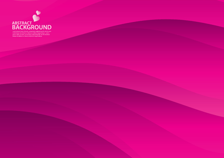 Pink Abstract background, texture design, vector illutration, valentines or wedding background, cover, flyer, advertisement, Horizontal paperのイラスト素材