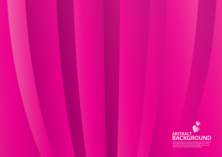 Pink Abstract background, texture design, vector illutration, valentines or wedding background, cover, flyer, advertisement, Horizontal paperのイラスト素材