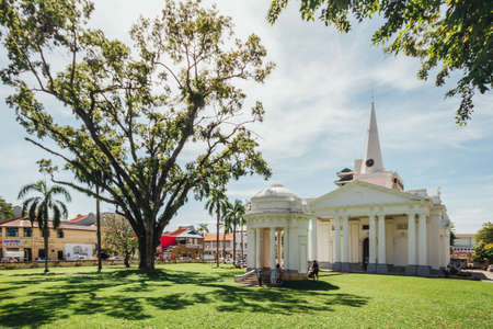 St. George's Church is a 19th-century Anglican church in the city of George Town in Penang, Malaysia. It is the oldest purpose built Anglican church in South East Asia.のeditorial素材