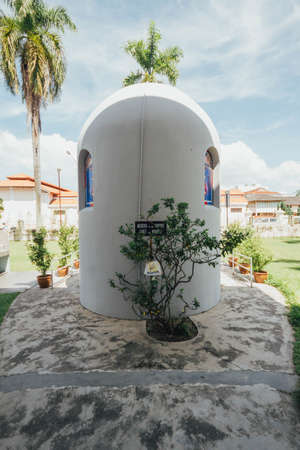 The Church of the Assumption was founded in 1786, It is located in Farquhar Street, George Town, within the heritage core zone of the city. The church is the third oldest Catholic church in Malaysia.の写真素材
