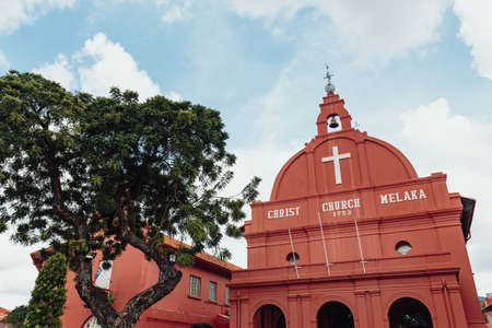 Christ Church is an 18th-century Anglican church in the city of Malacca, Malaysia. It is the oldest functioning Protestant church in Malaysia.のeditorial素材