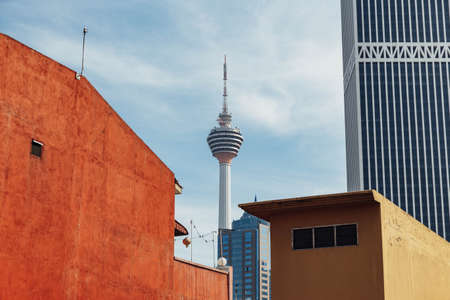 The Kuala Lumpur Tower (Malay: Menara Kuala Lumpu abbreviated as KL Tower) is a communications tower located in Kuala Lumpur, Malaysia.のeditorial素材