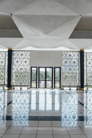 National Mosque - Masjid Negara Mosque in Kuala Lumpur, Malaysia.のeditorial素材