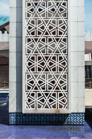 National Mosque - Masjid Negara Mosque in Kuala Lumpur, Malaysia.のeditorial素材