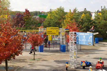 GUNZBURG, GERMANY - OCTOBER 2013: mini Europe from LEGO bricks on october, 2013, Gunzburg, Germany, Europeのeditorial素材