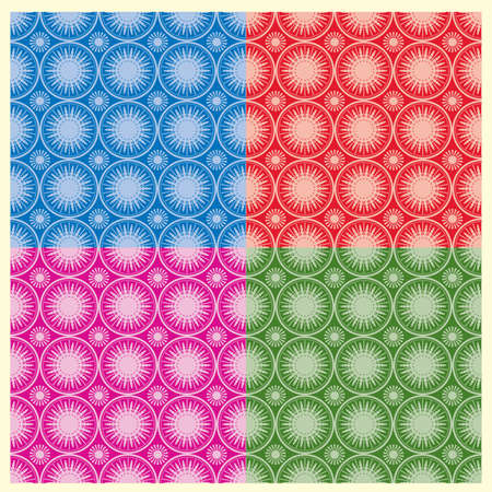 abstract stars seamless patternのイラスト素材