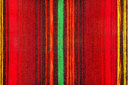 color stripped cane cloth textureの写真素材