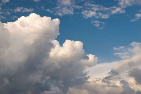 dramatic cloudsの写真素材