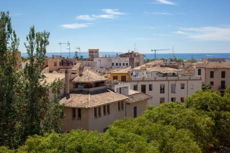 View of Palma de Mallorcaの写真素材