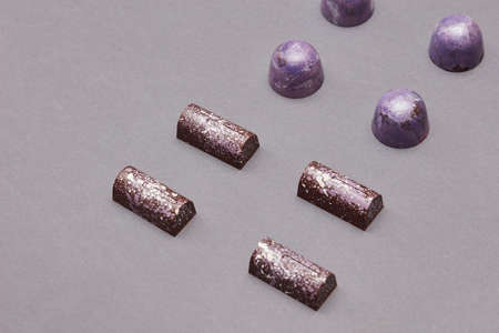 Colorful candies backgroundの写真素材