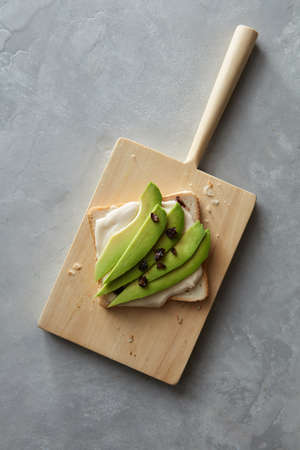 Sandwich with avocado