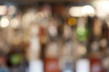 Blurred cocktail barの写真素材