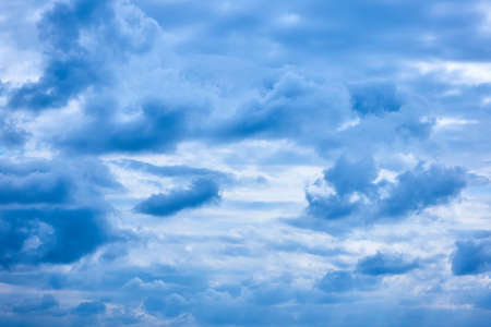 sky with gray clouds