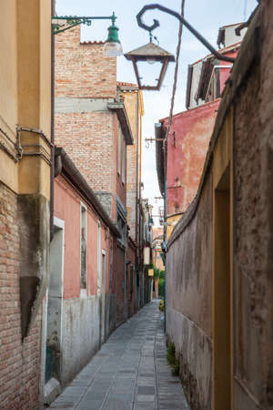 Venetian buildings in Italyの写真素材