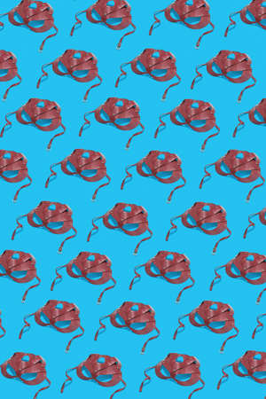 Sex attribures cat masks pattern.の写真素材
