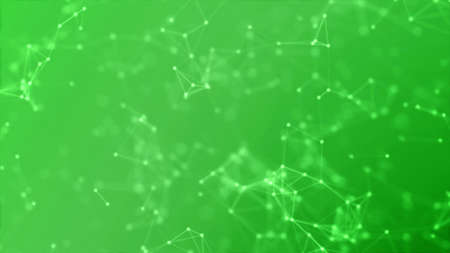 Global world network and communication technology for internet business on a green background. Blockchain network connection structure, data digital background.の写真素材