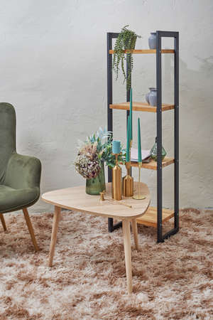 Creative elegant home interior decorative elements.の写真素材