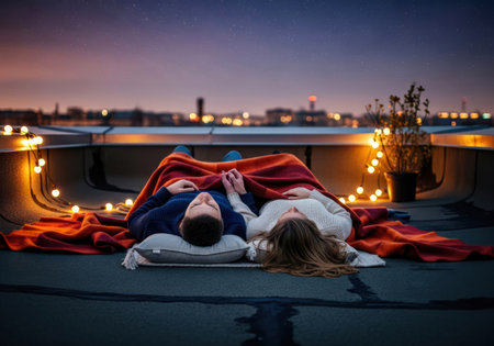 Rooftop Twilight Relaxationの素材