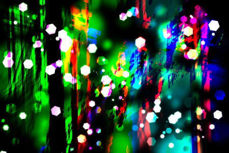 Abstract varicolored art background in style bokeh.の写真素材
