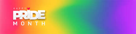 Pride Gradient background with LGBTQ Pride 2021. Gay parade annual summer event. Pride symbol with heart, LGBT, sexual minorities, gays and lesbians. Template designer sign, icon, event banner design.のイラスト素材