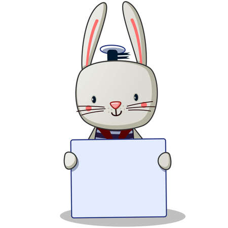 cute bunny vectorのイラスト素材