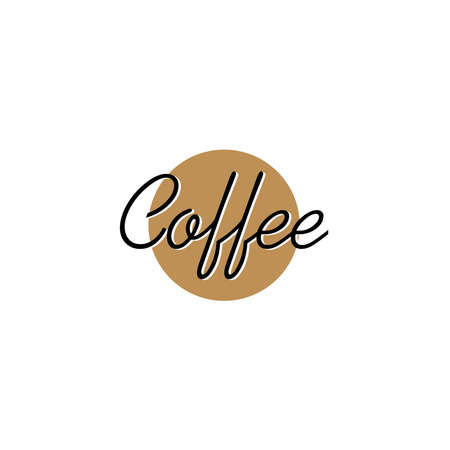 Coffee espresso logo design for caffe coffee or restaurantのイラスト素材