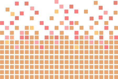 Simple light brown mosaic backgroundのイラスト素材