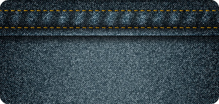 Banner with jeans texture in gray colorのイラスト素材