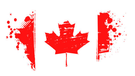 Grunge Australia flag for your designのイラスト素材